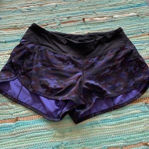 Lululemon speed shorts size 6